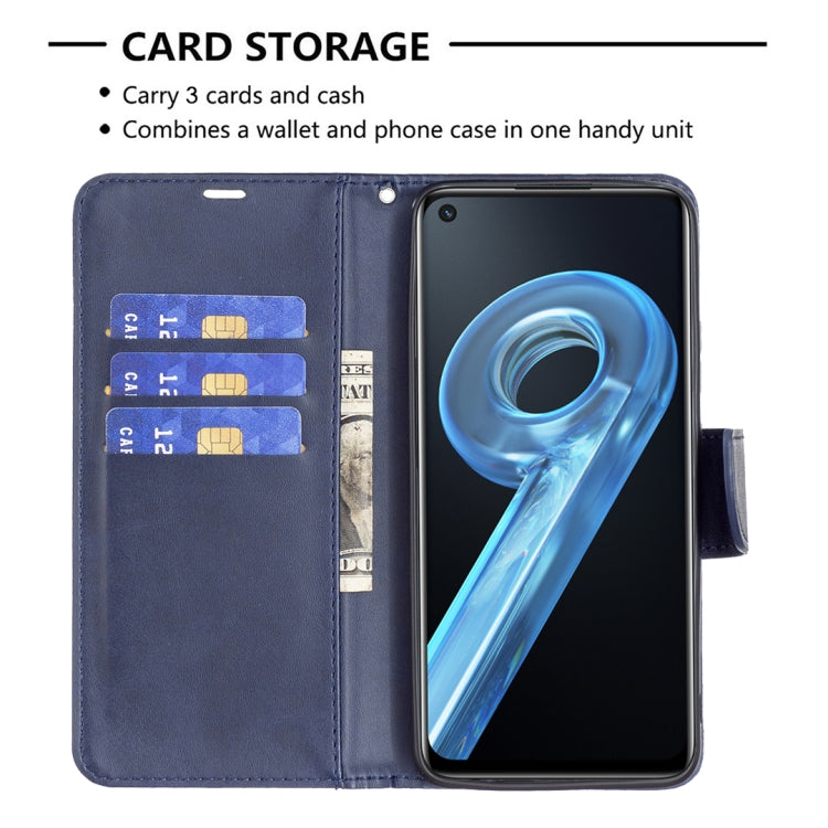 For OPPO A36 4G / A96 4G / A76 4G / K10 4G / Realme 9i Retro Lambskin Texture Leather Phone Case