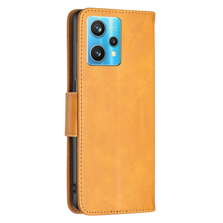 For OPPO Realme 9 Pro+ Retro Lambskin Texture Leather Phone Case