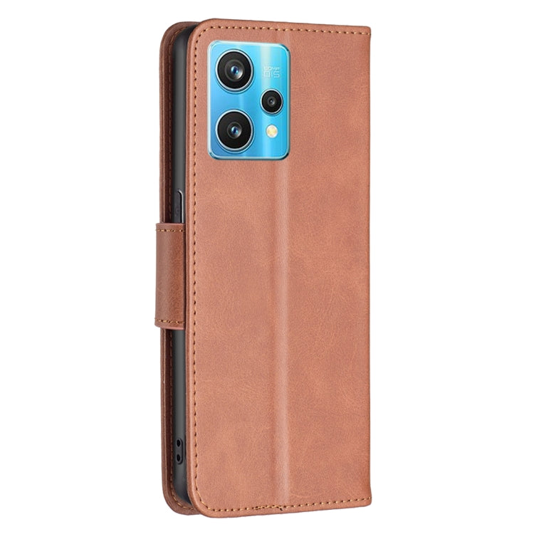 For OPPO Realme 9 Pro+ Retro Lambskin Texture Leather Phone Case