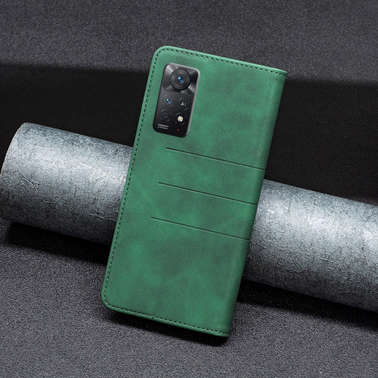 For Xiaomi Redmi Note 11 Pro International Version Magnetic Splicing Leather Phone Case