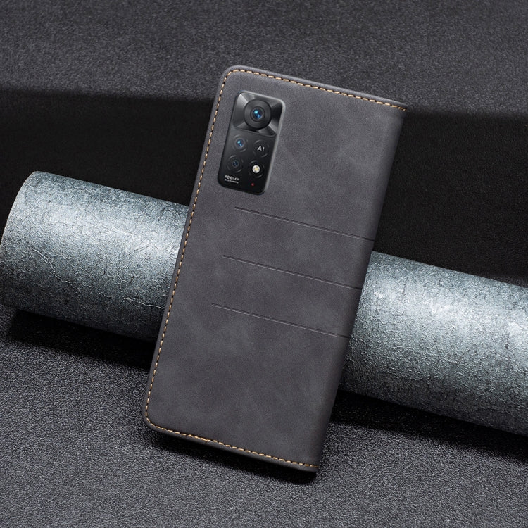 For Xiaomi Redmi Note 11 Pro International Version Magnetic Splicing Leather Phone Case