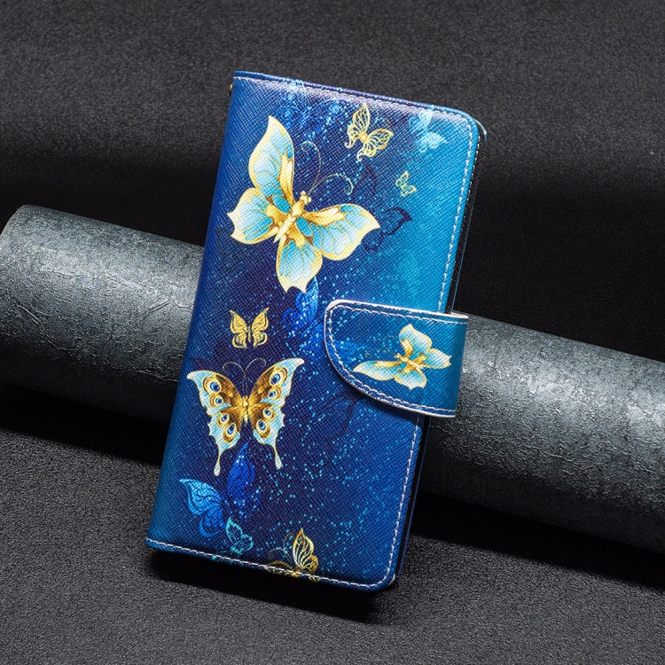 For OPPO Realme 9 Pro Colored Drawing Pattern Zipper Horizontal Flip Leather Phone Case with Holder & Card Slots & Wallet