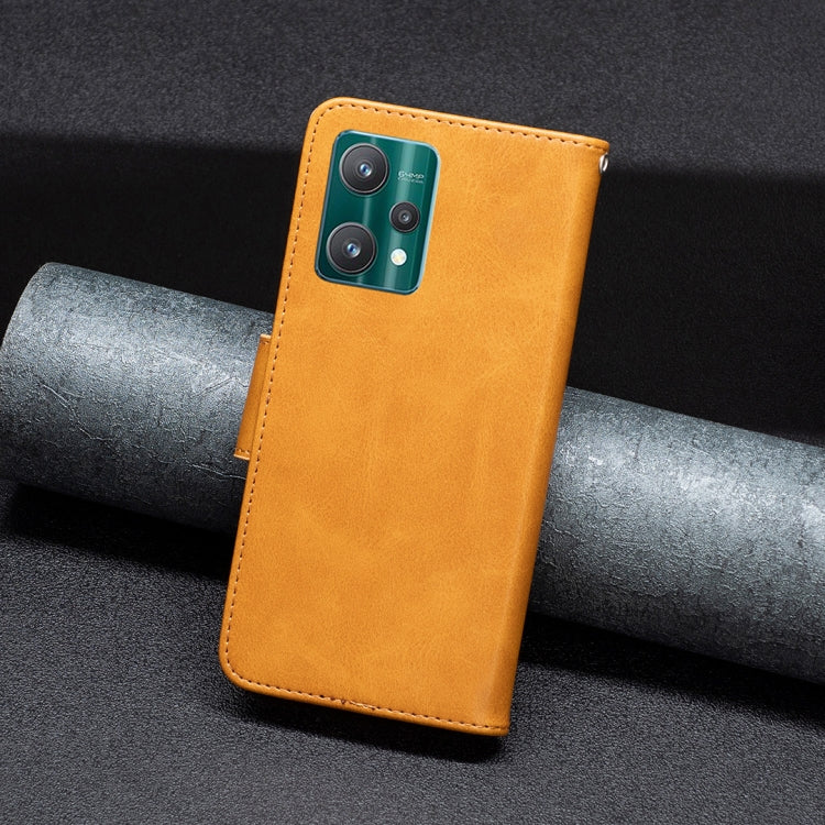 For OPPO Realme 9 Pro Retro Lambskin Texture Leather Phone Case