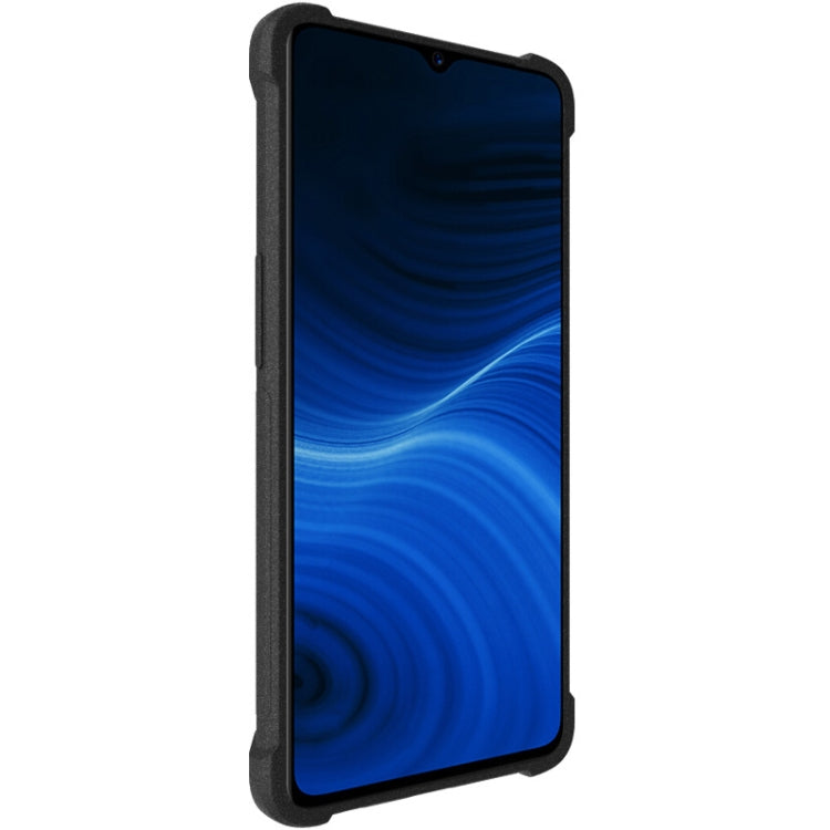 For OPPO Realme X2 Pro / Reno Ace IMAK All-inclusive Shockproof Airbag TPU Case with Screen Protector(Matte Black)