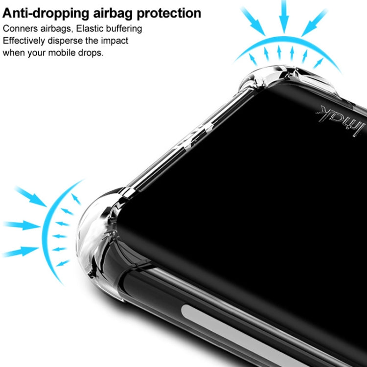 For OPPO Realme X2 Pro / Reno Ace IMAK All-inclusive Shockproof Airbag TPU Case with Screen Protector(Matte Black)