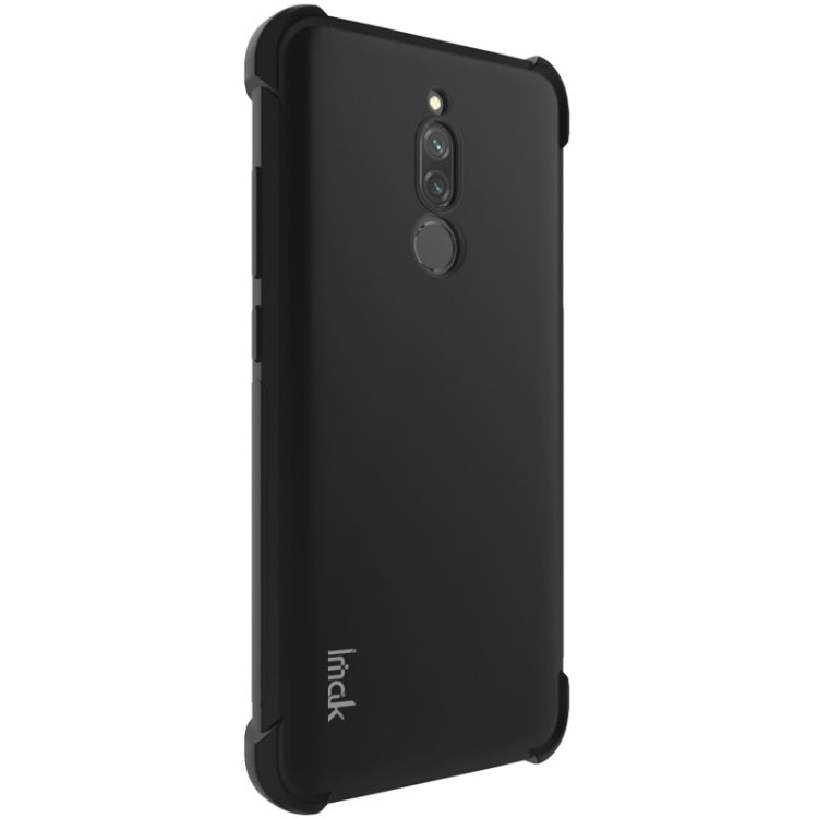 For Xiaomi Redmi 8 IMAK All-inclusive Shockproof Airbag TPU Case with Screen Protector(Metal Back)