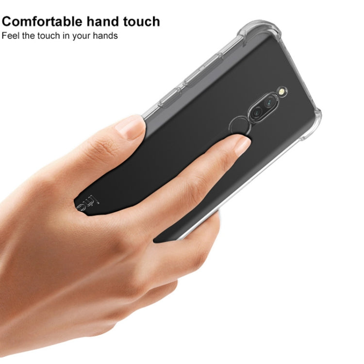 For Xiaomi Redmi 8 IMAK All-inclusive Shockproof Airbag TPU Case with Screen Protector(Metal Back)