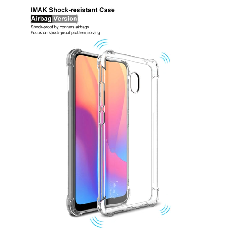 For Xiaomi Redmi 8A IMAK All-inclusive Shockproof Airbag TPU Case with Screen Protector
