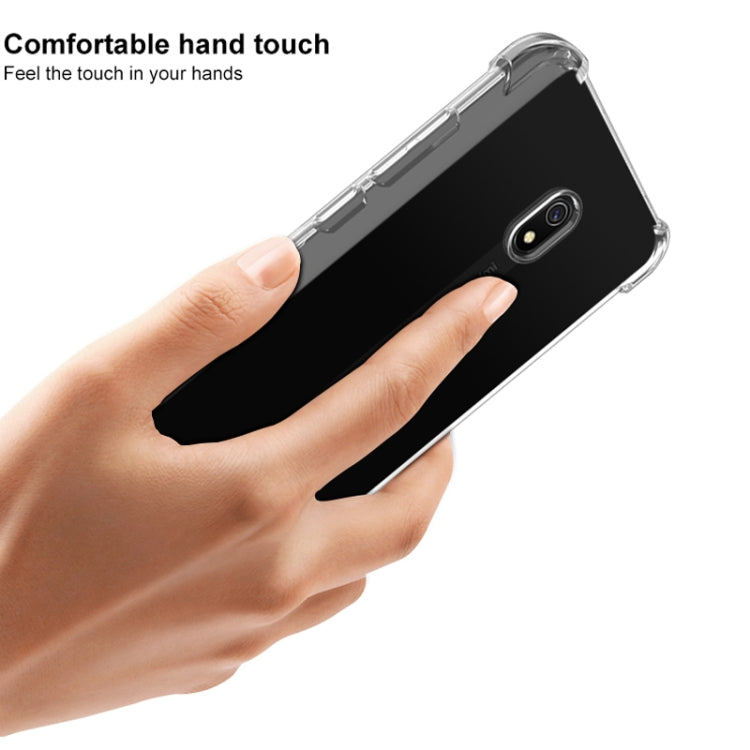 For Xiaomi Redmi 8A IMAK All-inclusive Shockproof Airbag TPU Case with Screen Protector