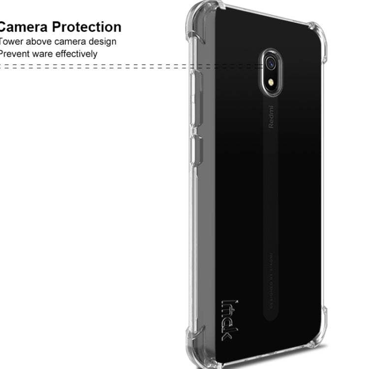 For Xiaomi Redmi 8A IMAK All-inclusive Shockproof Airbag TPU Case with Screen Protector
