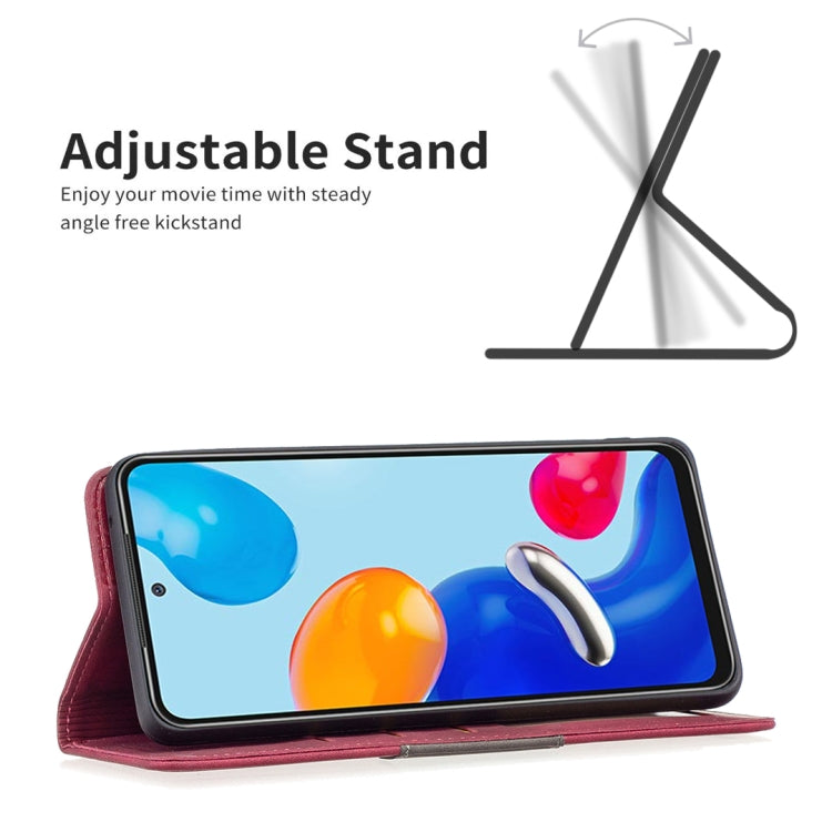 For Xiaomi Redmi Note 11 Global Magnetic Splicing Leather Phone Case