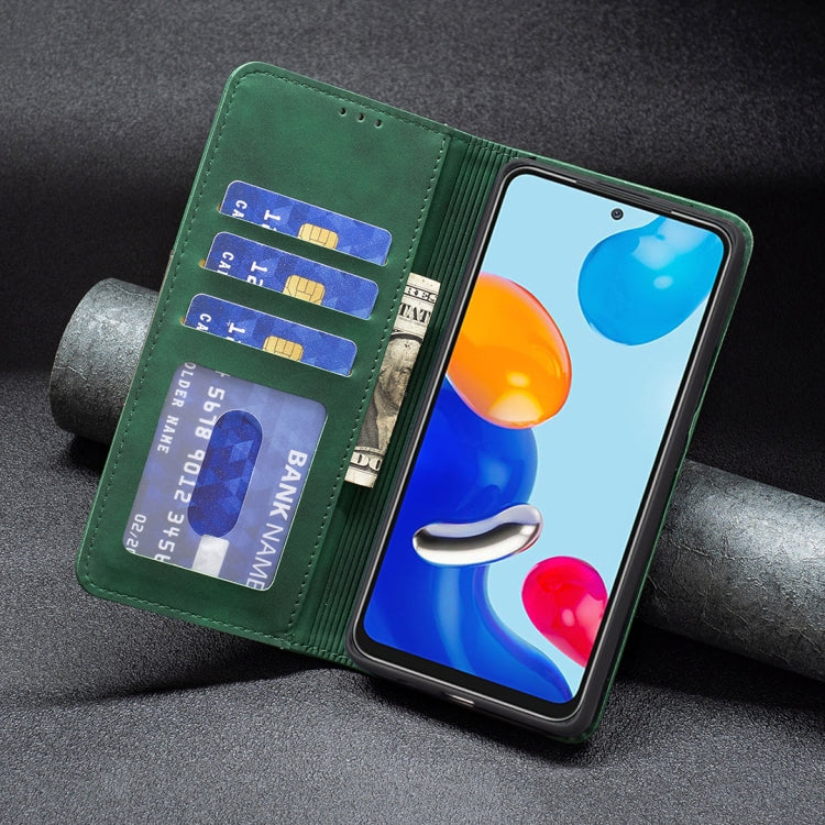 For Xiaomi Redmi Note 11 Global Magnetic Splicing Leather Phone Case