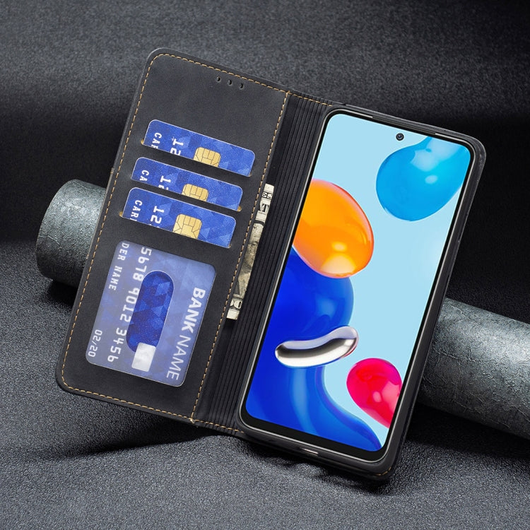 For Xiaomi Redmi Note 11 Global Magnetic Splicing Leather Phone Case