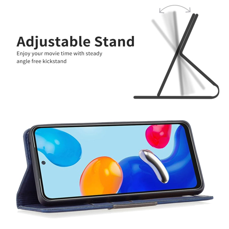 For Xiaomi Redmi Note 11 Global Magnetic Splicing Leather Phone Case