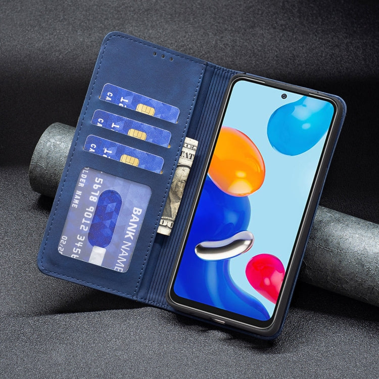 For Xiaomi Redmi Note 11 Global Magnetic Splicing Leather Phone Case