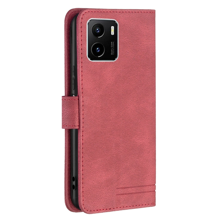 For vivo Y15s Magnetic Clasp RFID Blocking Anti-Theft Leather Phone Case