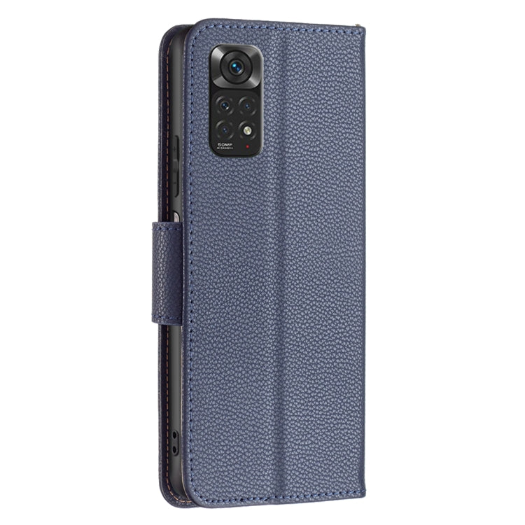 For Xiaomi Redmi Note 11 Global Litchi Texture Pure Color Leather Phone Case