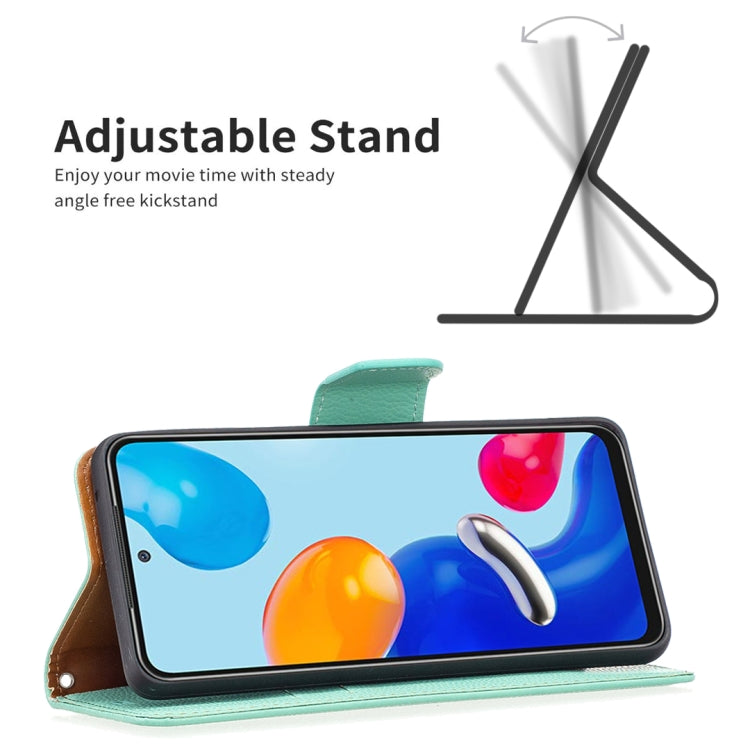 For Xiaomi Redmi Note 11 Global Litchi Texture Pure Color Leather Phone Case