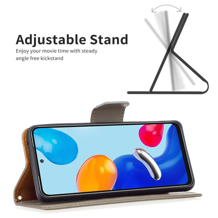 For Xiaomi Redmi Note 11 Global Litchi Texture Pure Color Leather Phone Case