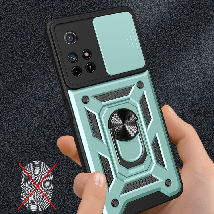 For Xiaomi Redmi Note 11 5G Sliding Camera Cover TPU+PC Phone Case