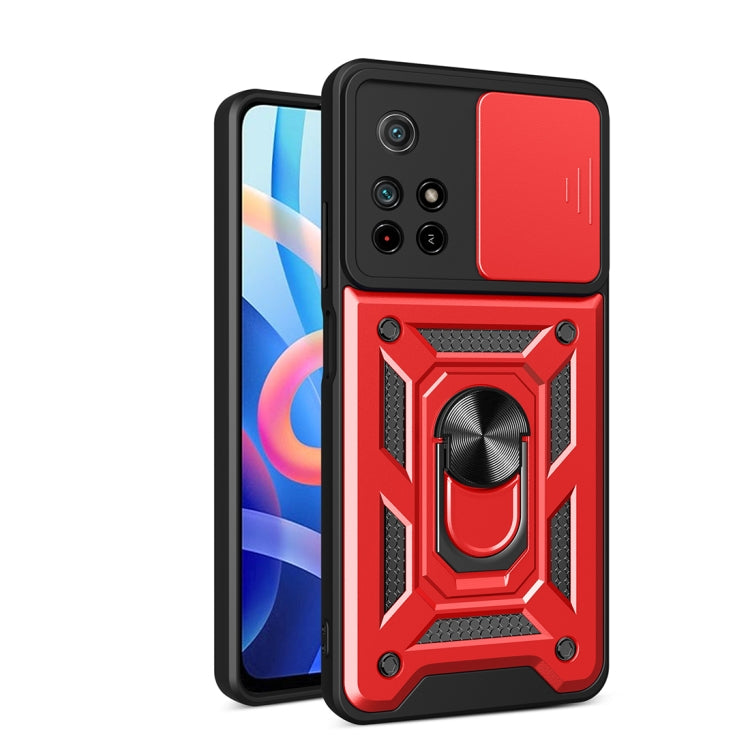 For Xiaomi Redmi Note 11 5G Sliding Camera Cover TPU+PC Phone Case