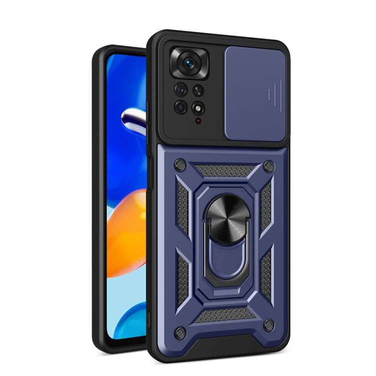 For Xiaomi Redmi Note 11 Pro (Global) Sliding Camera Cover TPU+PC Phone Case