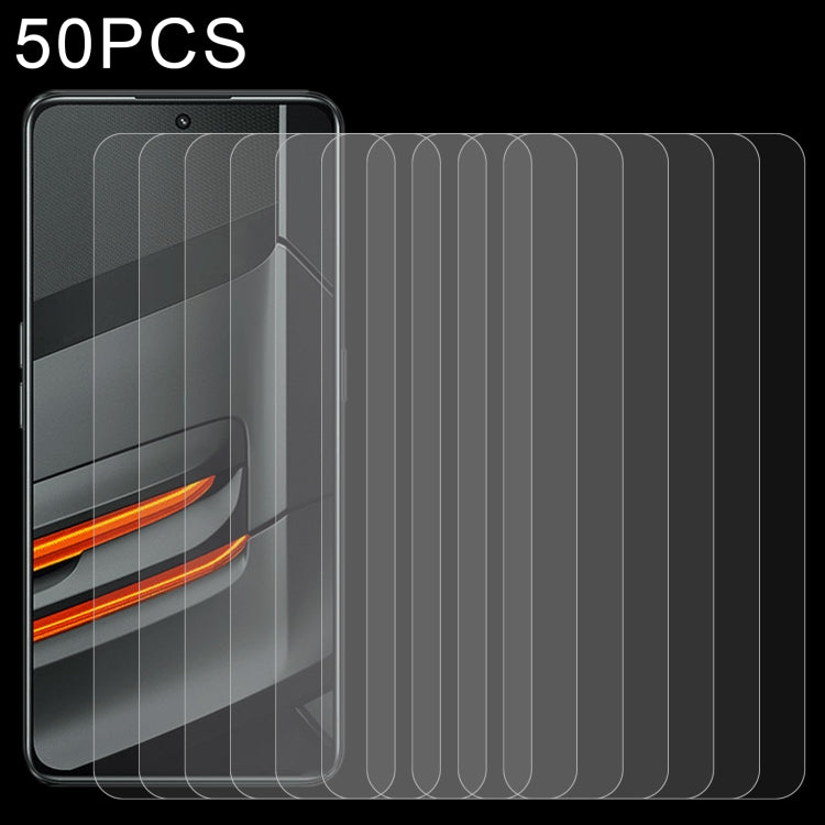 50 PCS 0.26mm 9H 2.5D Tempered Glass Film For OPPO Realme GT Neo3