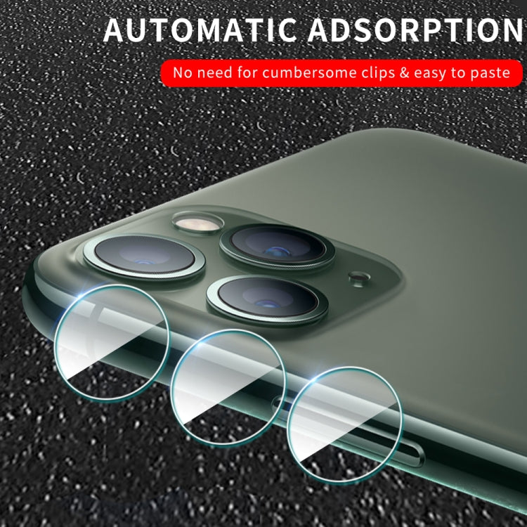For iPhone 11 Pro 9D Transparent Rear Camera Lens Protector Tempered Glass Film