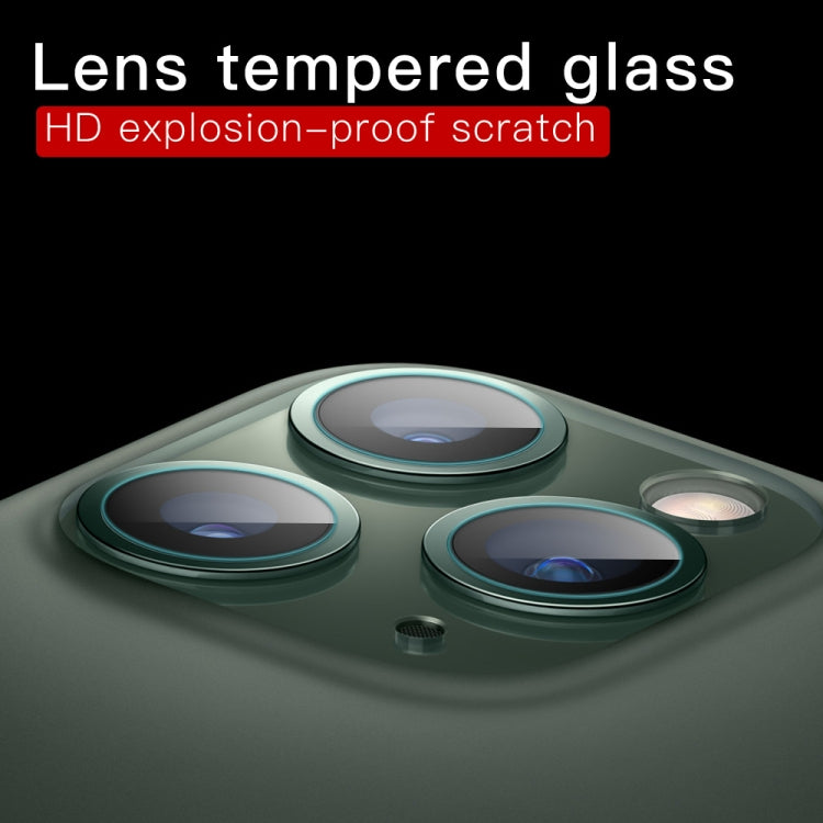 For iPhone 11 Pro 9D Transparent Rear Camera Lens Protector Tempered Glass Film