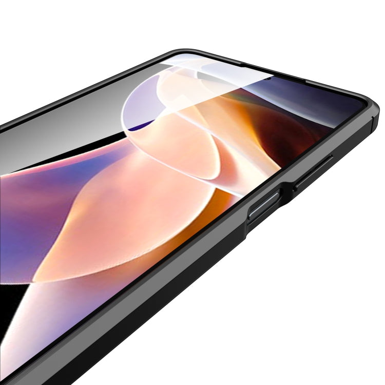 For Xiaomi Poco M4 Pro Fine Hole Version Litchi Texture Shockproof TPU Phone Case