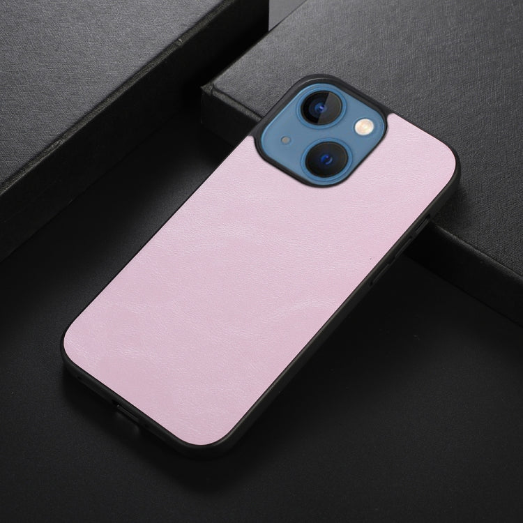 For iPhone 13 mini Cowhide Texture PU Phone Case