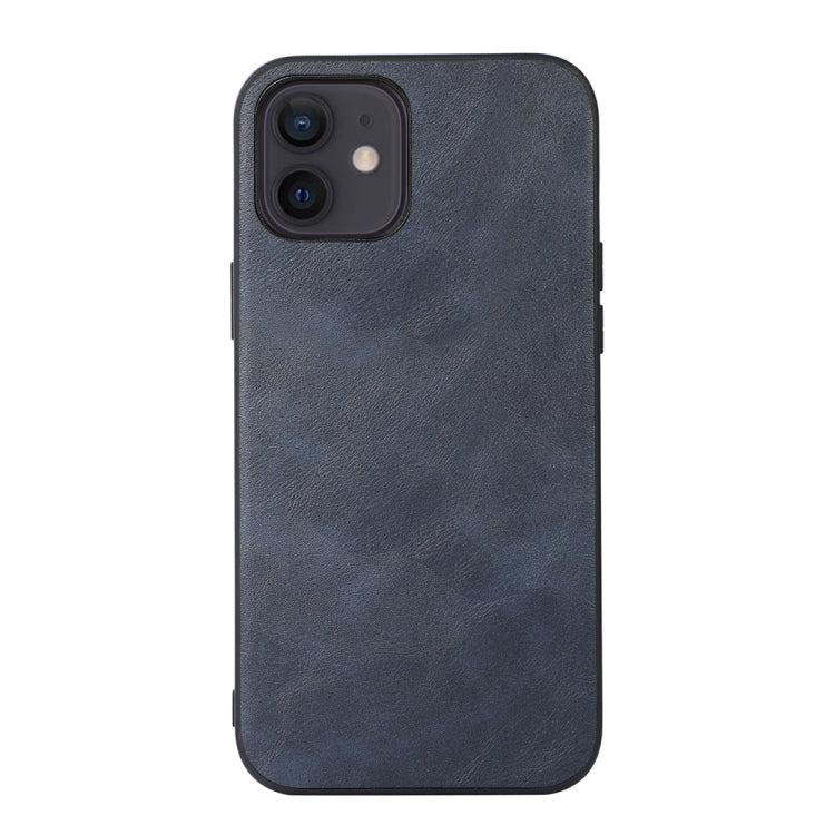 For iPhone 12 mini Cowhide Texture PU Phone Case