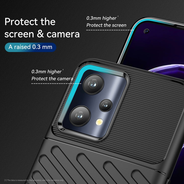 For OPPO Realme 9 Pro Thunderbolt Shockproof TPU Protective Soft Phone Case