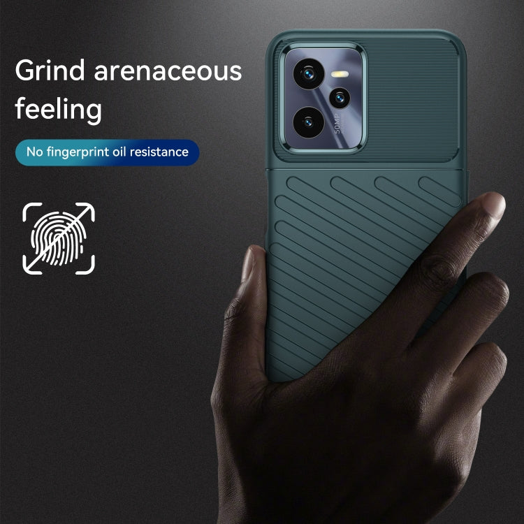 For OPPO Realme C35 Thunderbolt Shockproof TPU Protective Soft Phone Case