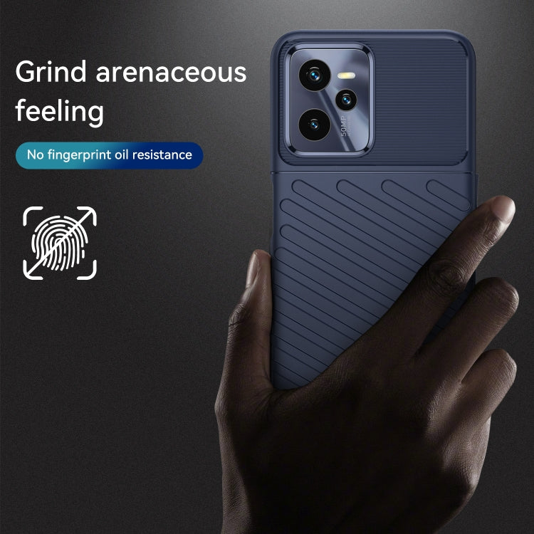 For OPPO Realme C35 Thunderbolt Shockproof TPU Protective Soft Phone Case