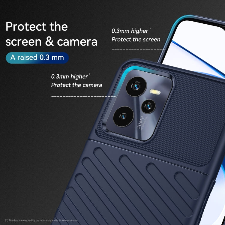 For OPPO Realme C35 Thunderbolt Shockproof TPU Protective Soft Phone Case