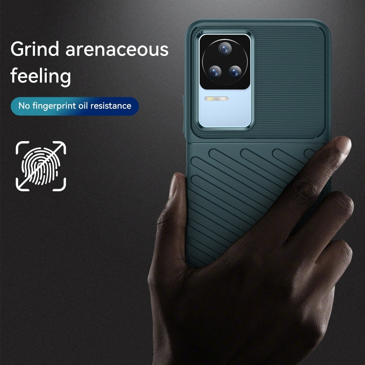 For Xiaomi Redmi K50 Thunderbolt Shockproof TPU Protective Soft Case(Green)