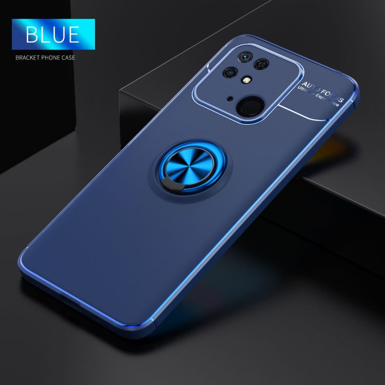 For Xiaomi Redmi 10C Metal Ring Holder TPU Phone Case