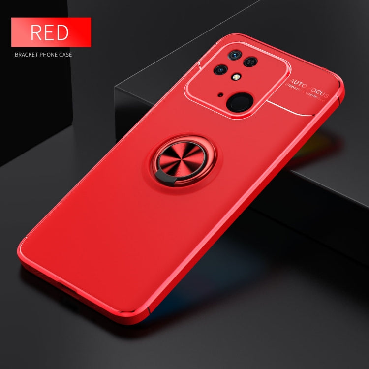 For Xiaomi Redmi 10C Metal Ring Holder TPU Phone Case