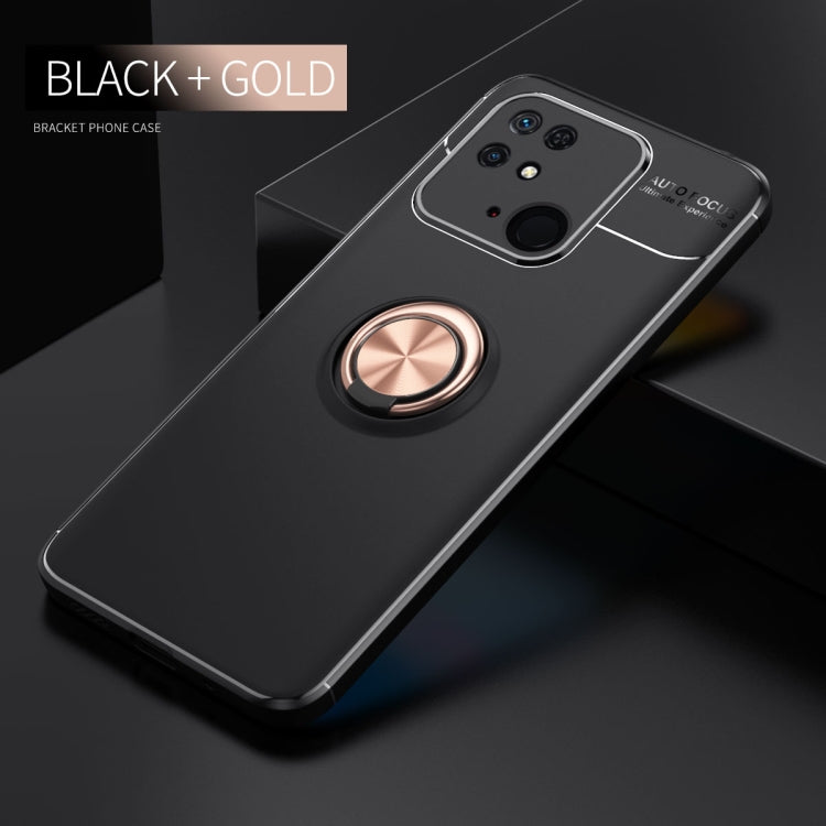 For Xiaomi Redmi 10C Metal Ring Holder TPU Phone Case