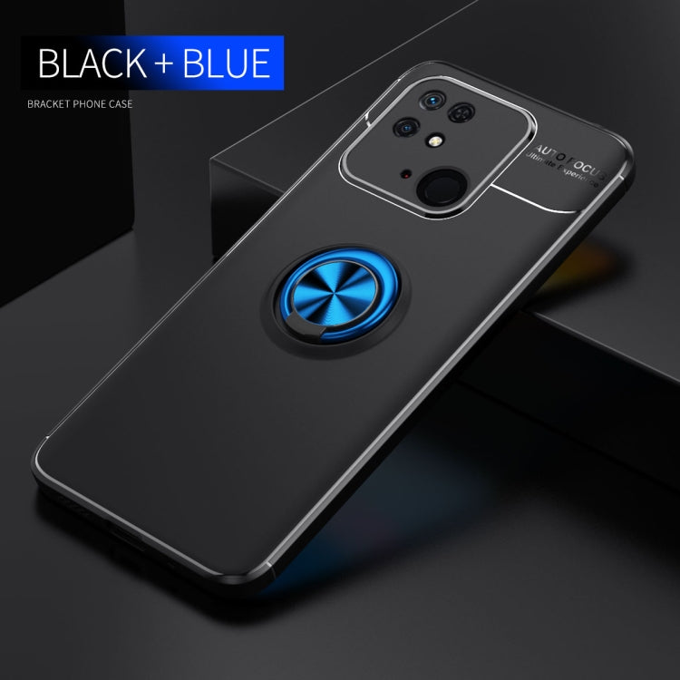 For Xiaomi Redmi 10C Metal Ring Holder TPU Phone Case