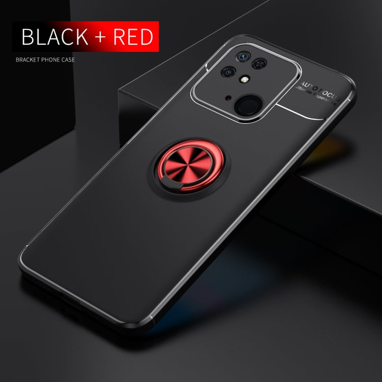 For Xiaomi Redmi 10C Metal Ring Holder TPU Phone Case