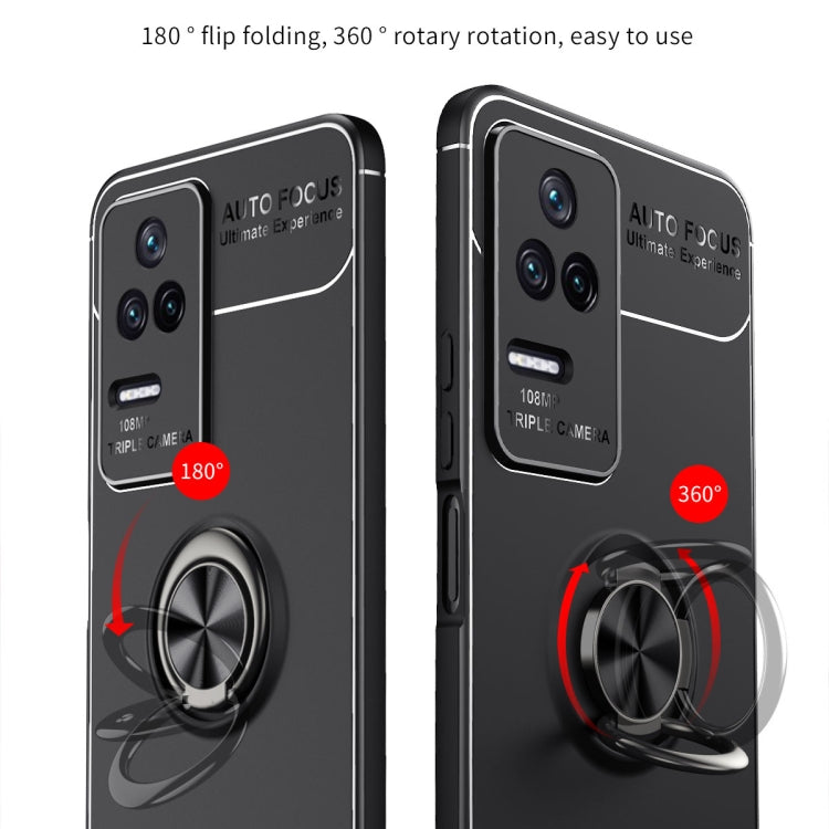 For Xiaomi Redmi K40S Metal Ring Holder TPU Phone Case