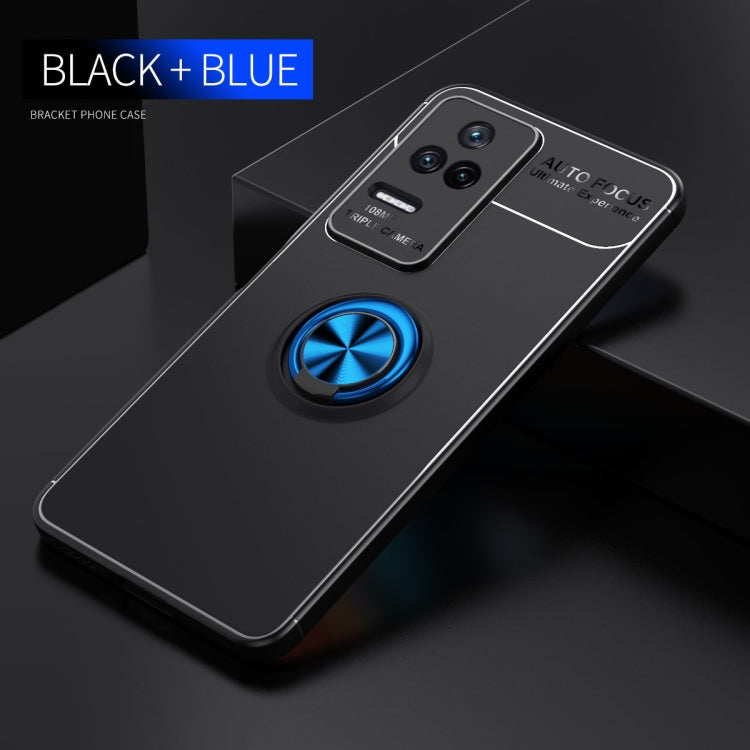 For Xiaomi Redmi K40S Metal Ring Holder TPU Phone Case