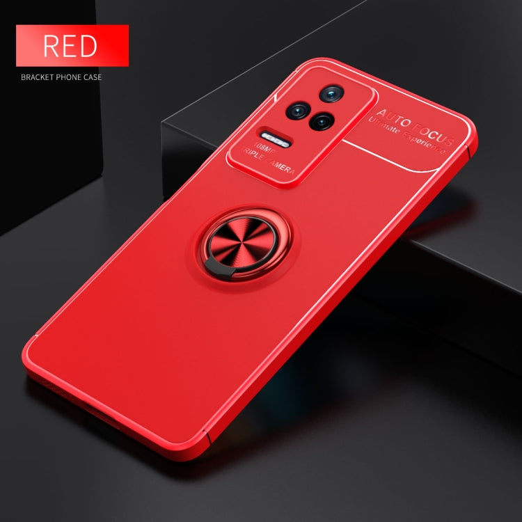 For Xiaomi Redmi K50 / K50 Pro Metal Ring Holder TPU Phone Case