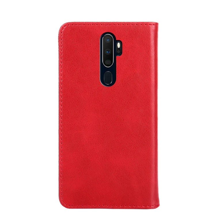 For OPPO A9 2020 / A5 2020 / A11X Non-Magnetic Retro Texture Horizontal Flip Leather Phone Case