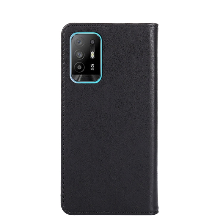 For OPPO A94 5G / F19 Pro+ / Reno 5Z Non-Magnetic Retro Texture Horizontal Flip Leather Phone Case