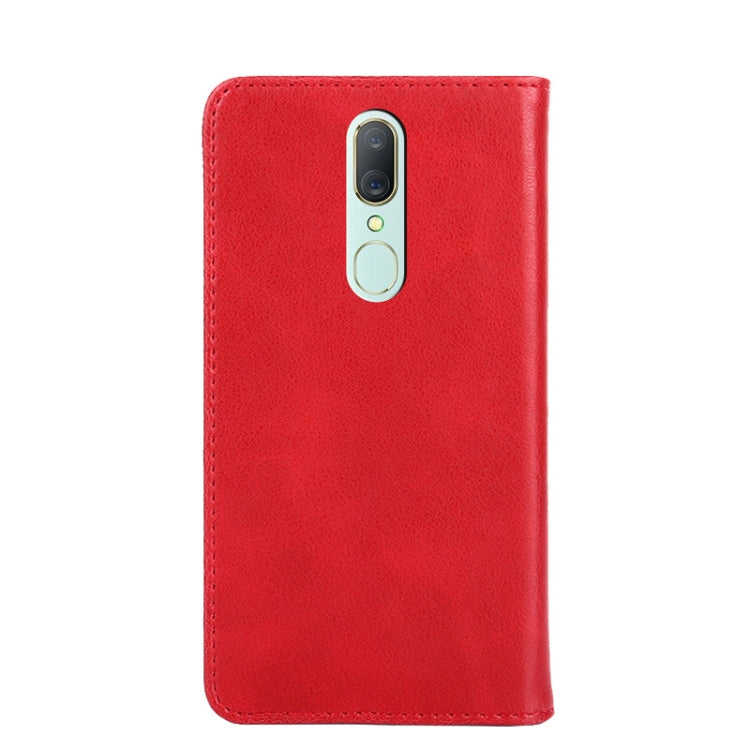 For OPPO A9 / A9x / F11 Non-Magnetic Retro Texture Horizontal Flip Leather Phone Case