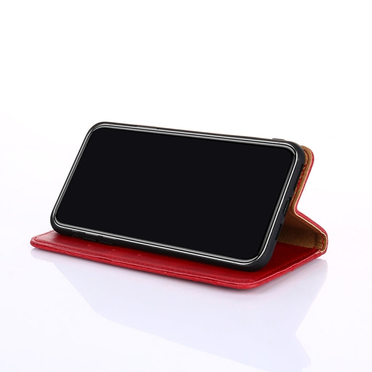 For OPPO Reno3 5G / Find X2 Lite Foreign Version Non-Magnetic Retro Texture Horizontal Flip Leather Phone Case