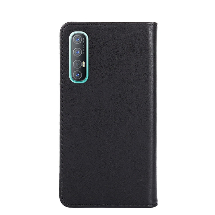 For OPPO Reno3 Pro 5G / Find X2 Neo Foreign Version Non-Magnetic Retro Texture Horizontal Flip Leather Phone Case